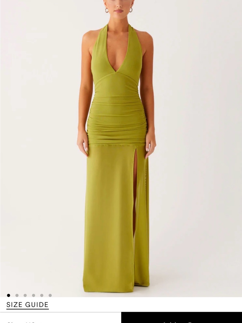 Peppermayo Island Muse Dress-Lime